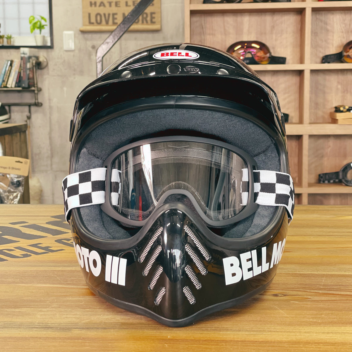 Biltwell ビルトウェル MOTO2.0 ゴーグル "Checkers Black"