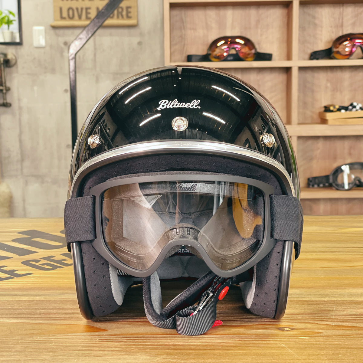 Biltwell ビルトウェル MOTO2.0 ゴーグル "Black out"