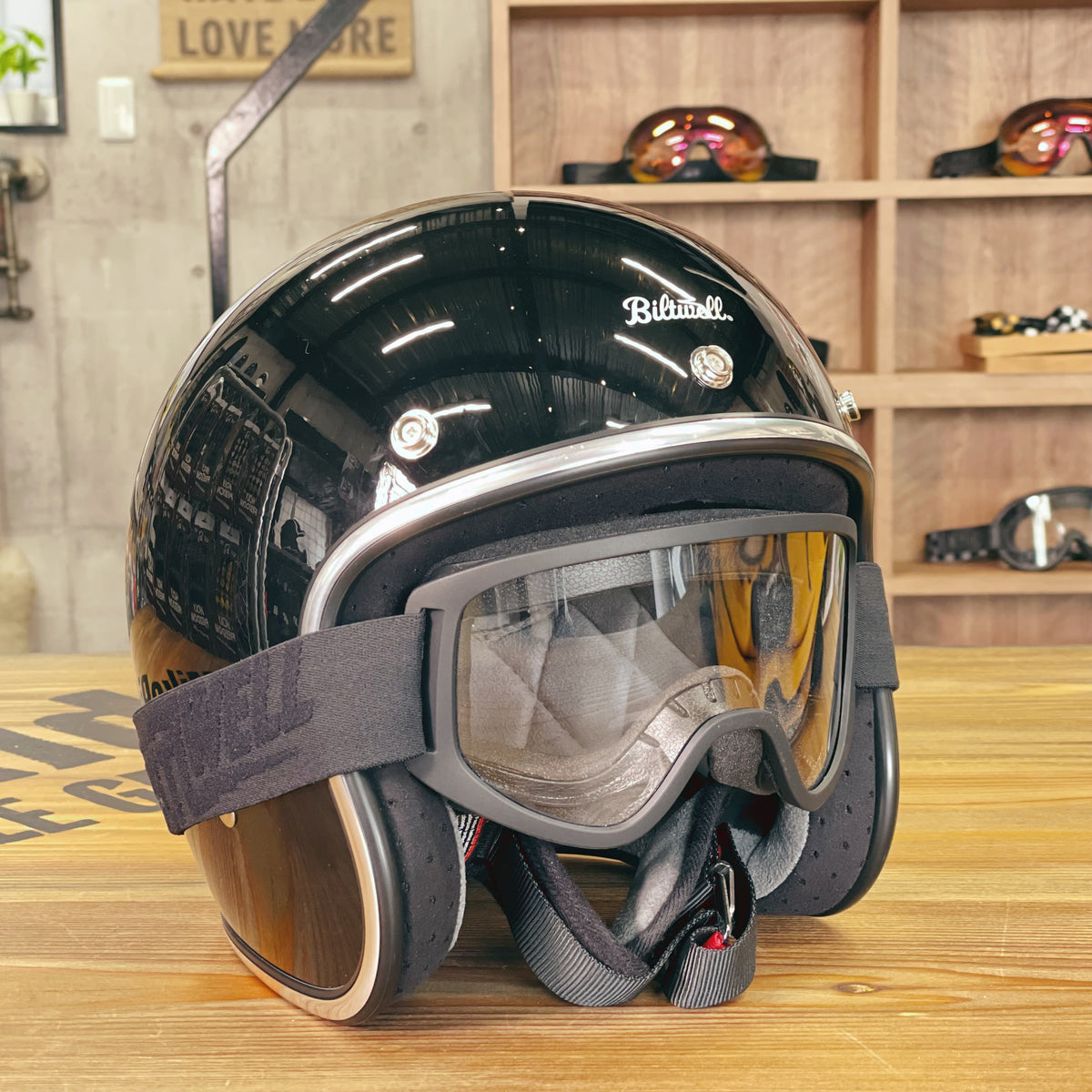 Biltwell ビルトウェル MOTO2.0 ゴーグル "Black out"