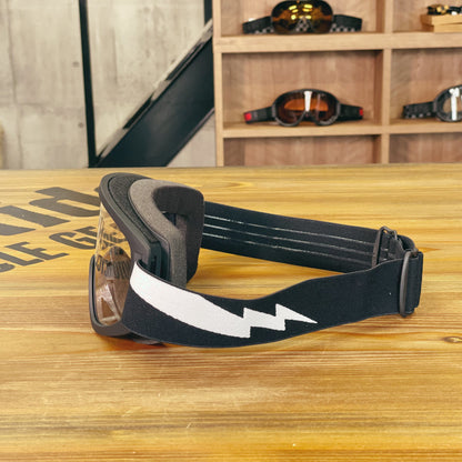 Biltwell ビルトウェル MOTO2.0 ゴーグル ボルト ブラック "Bolts Black"