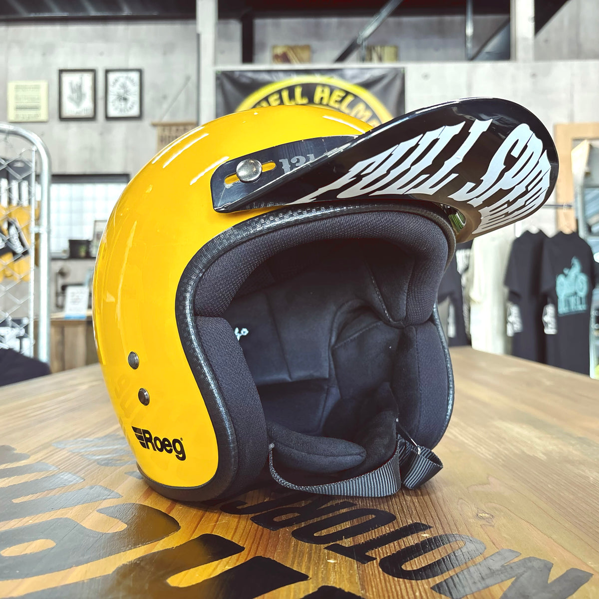 【13 1/2 サーティーアンドアハーフ】"Scum helmet peak" バイザー 4色