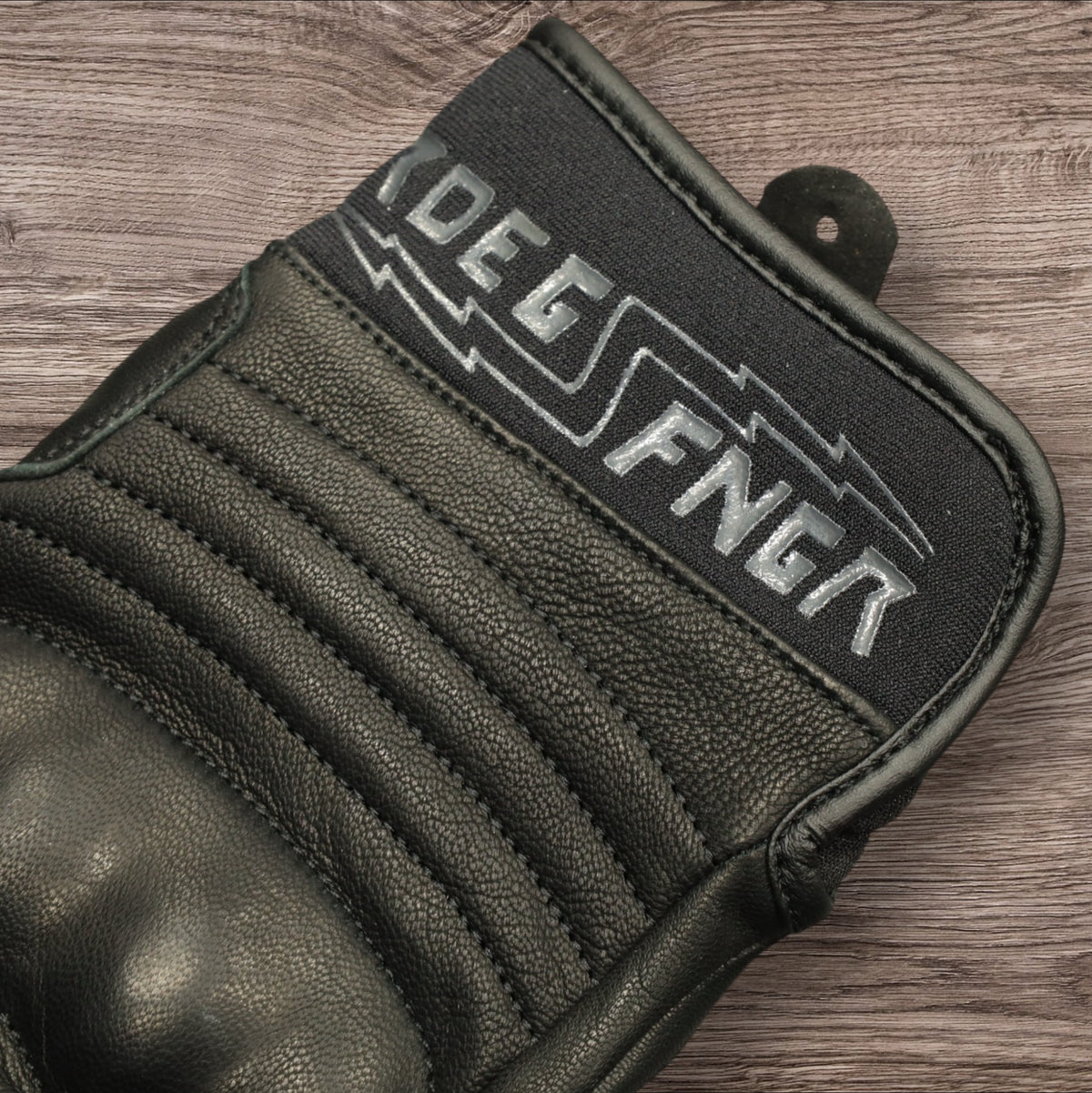 Roeg ローグ オールレザーグローブ　”FNGR all-leather glove” 【ブラック】