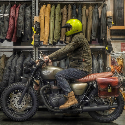防寒最強 ワックスコットンジャケット "Yoxall II Waxed Cotton Jacket" 【オリーブ】