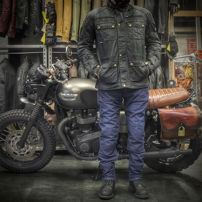 防水ライディングデニムパンツ "Mason 2 Waterproof Jean" 【ブルー】