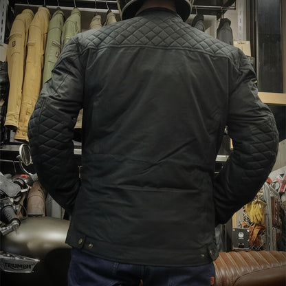 防寒最強 ワックスコットンジャケット "Yoxall II Waxed Cotton Jacket" 【ブラック】