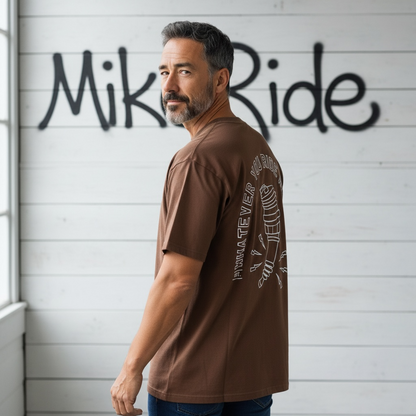 Roeg（ローグ）半袖Tシャツ "Ryder t-shirt" 【ブラウン】