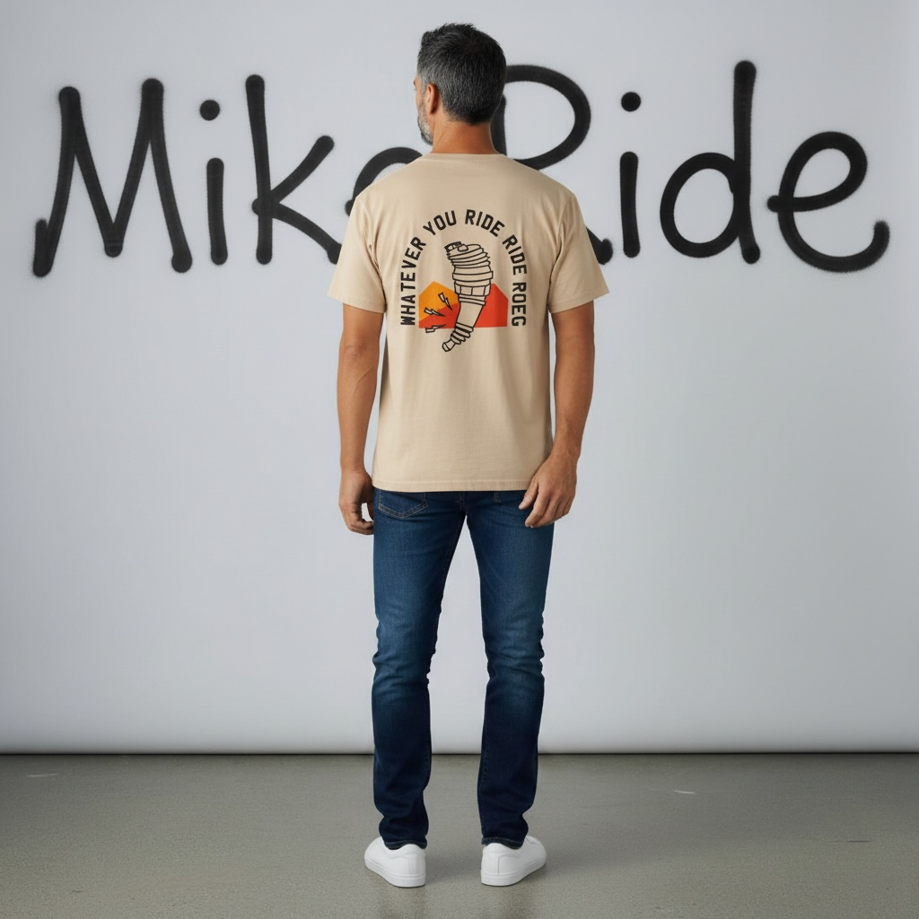 Roeg（ローグ）半袖Tシャツ "Ryder t-shirt" 【サンド】