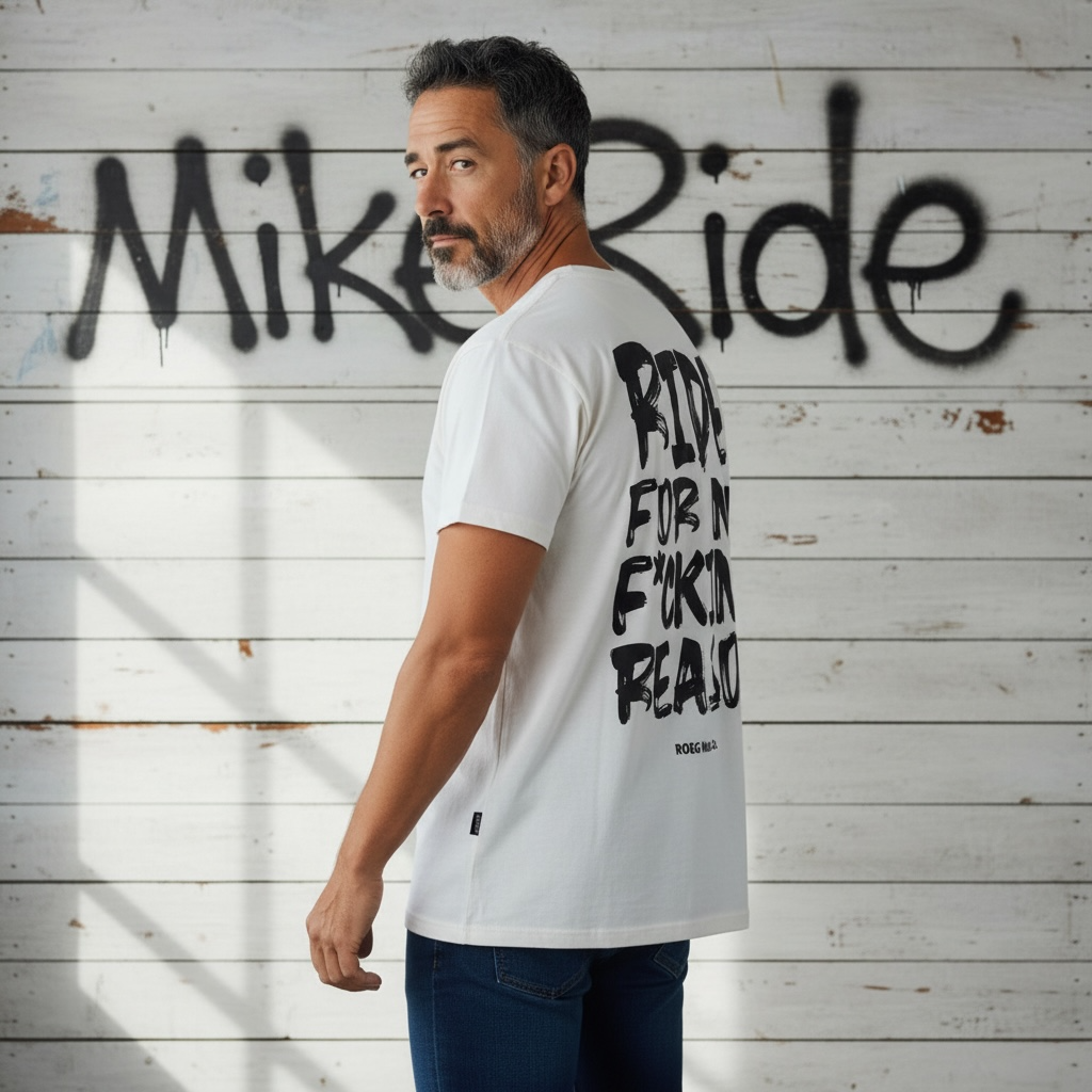 Roeg（ローグ）半袖Tシャツ "Kane plain t-shirt" 【ホワイト】