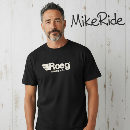 Roeg（ローグ）半袖Tシャツ "Rogo t-shirt" 【ブラック】
