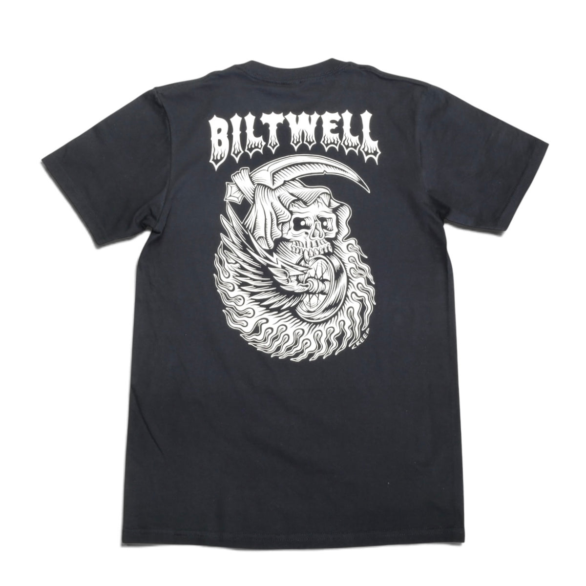 Biltwell ビルトウェル 半袖Tシャツ "Creep T-shirts" 【ブラック】