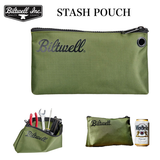 Biltwell ビルトウェル ポーチ "Stash Pouch - OD Green"