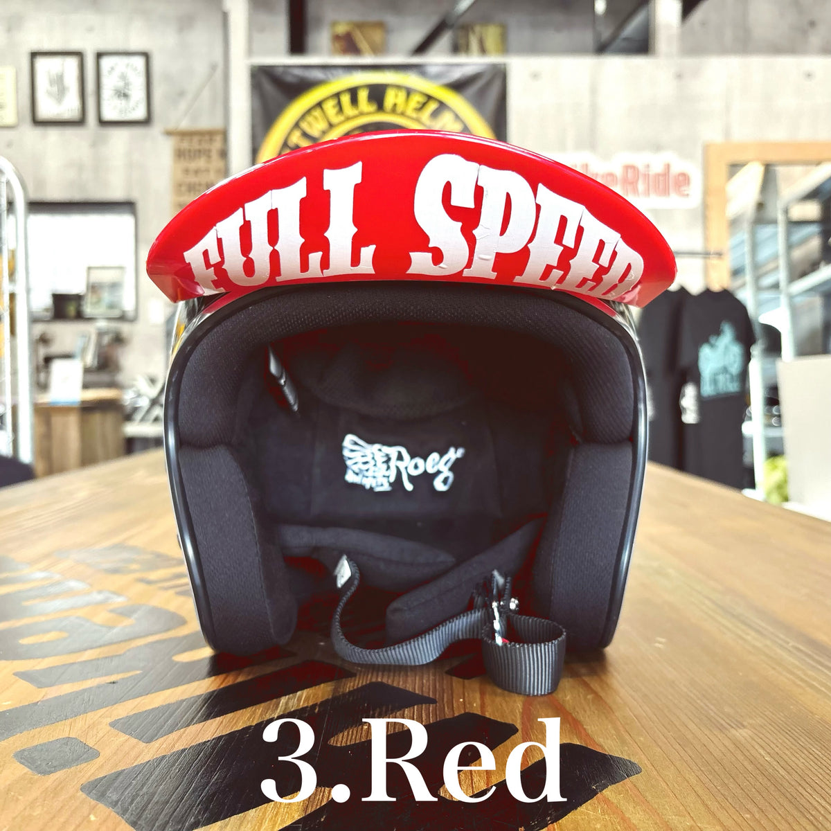 【13 1/2 サーティーアンドアハーフ】"Scum helmet peak" バイザー 4色