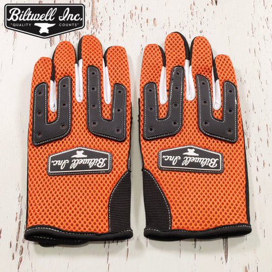 Biltwell ビルトウェル メッシュグローブ "Anza Gloves" 【オレンジ】