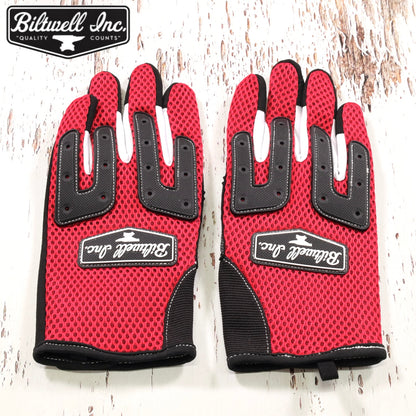 Biltwell ビルトウェル メッシュグローブ "Anza Gloves" 【レッド】