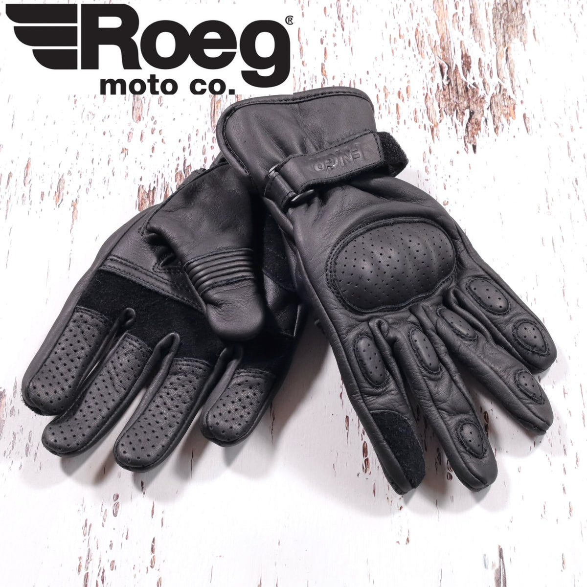 Roeg ローグ レザーグローブ "Bax glove" 【ブラック】