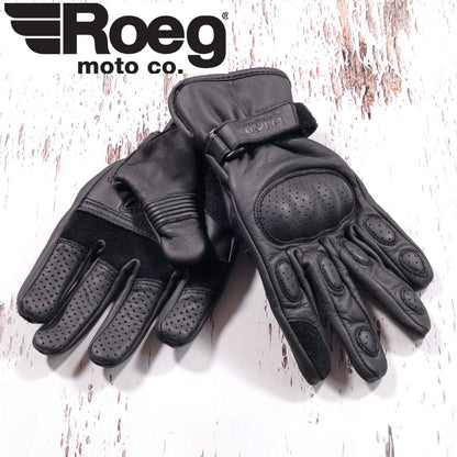 Roeg ローグ レザーグローブ "Bax glove" 【ブラック】